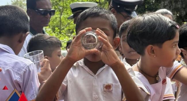 Sirasa's 28th Anniv. Delivers Clean Water and Hope